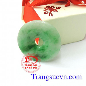 Mặt ngọc jadeite vân nhỏ