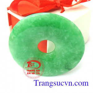 Mặt ngọc jadite vân nhỏ hiếmb