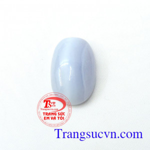 Mặt đá canxedon lam nhạt