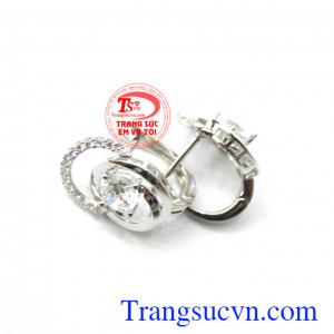 Hoa tai 18k quý phái