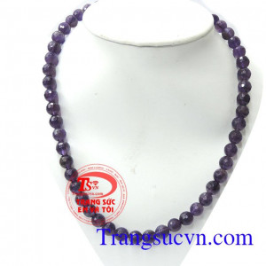 Chuỗi thạch anh tím thủy chung,chuỗi thạch anh tím, Thạch anh tím còn gọi là đá quý Amethyst, là loại quý và hiếm nhất trong các loại thạch anh.