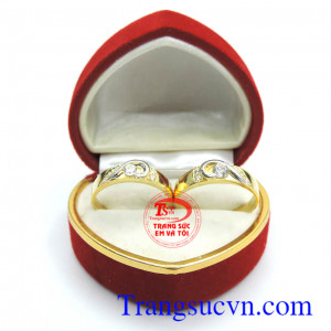 Nhẫn cưới vàng giá rẻ đẹp sang trọng kinh tế cho đôi bạn trẻ