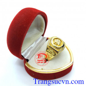 Nhẫn vàng tây 18k vàng