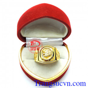 Nhẫn vàng tây 18k vàng