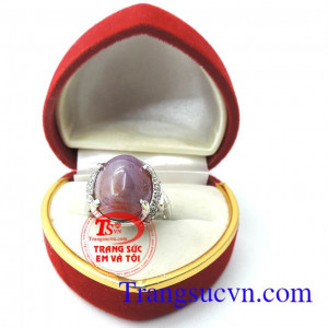 Nhẫn nữ sapphire thiên nhiên rẻ