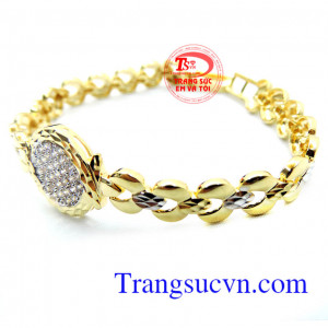 Chiếc lắc nữ quý vàng