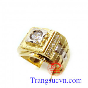 Nhẫn vàng nam phát tài Nhẫn nam vàng, Đeo hợp thời trang, chất lượng vàng đảm đeo bền đẹp sáng bóng, tinh tế và sang trọng dành cho phái mạnh. may man va phat tai.