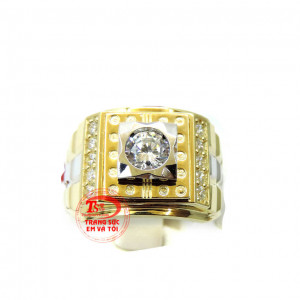 Nhẫn vàng nam phát tài Nhẫn nam vàng, Đeo hợp thời trang, chất lượng vàng đảm đeo bền đẹp sáng bóng, tinh tế và sang trọng dành cho phái mạnh. may man va phat tai.