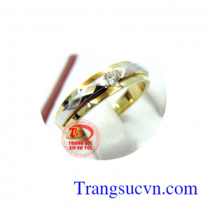 Nhẫn nam đính ước