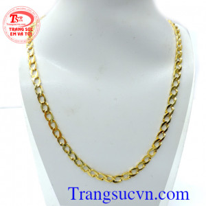Dây chuyền vàng đúc đặc nam tính