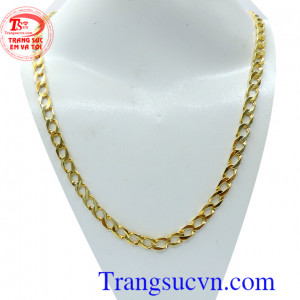 Dây chuyền vàng đúc đặc nam tính