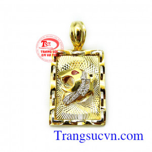 Mặt dây chuyền nam tính Báo đẹp.