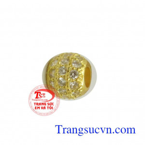 Mặt Hạt bi kết may mắn phù hợp nhiều kiểu dây chuyền và phong cách thời trang khác nhau