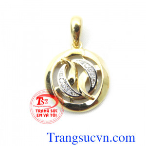 Mặt dây bình yên,Những mẫu mặt dây chuyền vàng tây dành cho nữ,Mặt chuyền nữ,mặt dây vàng đẹp,đeo hợp thời trang,mặt dây chuyền sáng bóng