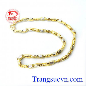 món quà ý nghĩa Giao toàn quốc, Khách hàng ưa chuộng dây chuyền vàng, Vòng vàng đeo cổ nam tính