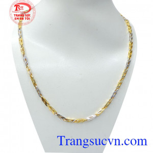 Dây chuyền nam đẳng cấp vàng