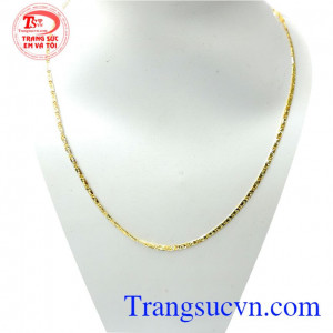 Dây chuyền đẹp vàng