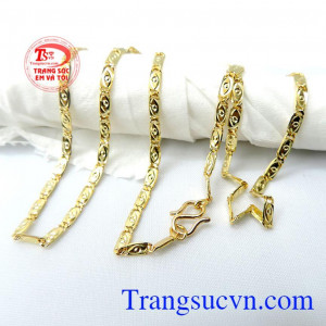 Dây chuyền đẹp vàng