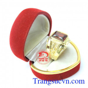 Nhẫn vàng nam rồng số đỏ