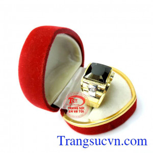 Nhẫn vàng tây nam vuông