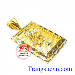 Mặt dây rồng vàng 3D may mắn sản phẩm đẳng cấp dành cho phái mạnh, giao hàng trên toàn quốc.