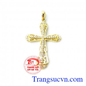 Mặt Thánh Giá Chúa đeo bình an và hạnh phúc cho bản thân