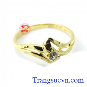 Nhẫn nữ vàng mặt đá Nhẫn nữ vàng tây, nhẫn vàng trắng, nhẫn nữ gắn đá chất lượng vàng đảm bảo,thiết kế và chế tác nhẫn nữ theo yêu cầu,Uy tín khách ưa chuộng