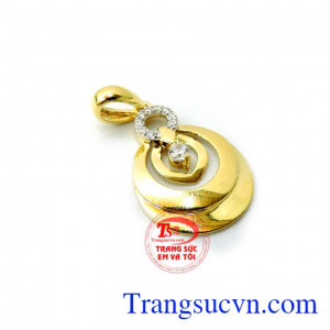 Mặt dây chuyền vàng tây đẹp