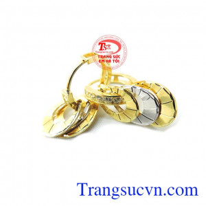 Hoa tai vàng tây đẹp