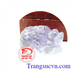 Tỳ hưu thạch anh tím đẹp