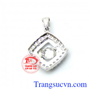 Mặt vàng trắng chữ H độc đáo