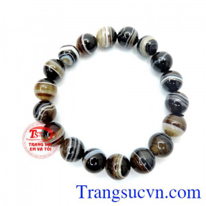 Chuỗi tay mã não vân đẹp