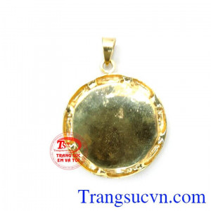 Mặt dây chuyền báo mạnh mẽ, mặt dây chuyền vàng tây 10k, chất lượng đảm bảo, kiểu dáng chế tác đẹp, thích hợp với người tuổi Dần.