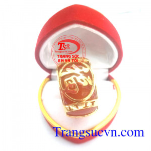 Nhẫn mã não thiên nhiên vàng chữ Phúc vàng tây đeo may mắn và hộ mệnh,nhẫn nam mã não thiên nhiên vàng dành cho nam đeo ngón cái,ngón giữa,ngón nhẫn Uy tín và chất lượng đảm bảo khách hàng ưa chuộng