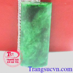 Mặt dây cẩm thạch bản dài