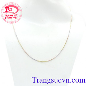Dây nữ vàng ý 3 màu