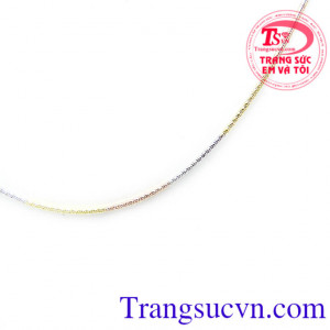 Dây nữ vàng ý 3 màu