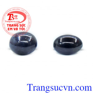 Mặt sapphire lam may mắn