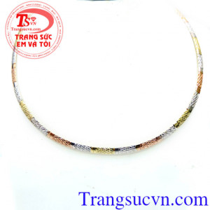 Kiềng vàng 3 màu thời trang