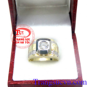 Nhẫn nam khắc số La Mã