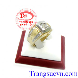 Nhẫn nam khắc số La Mã