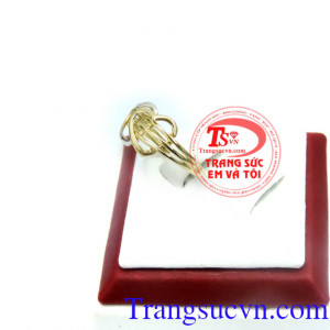 Nhẫn nữ trái tim đôi vĩnh cửu