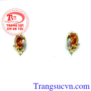 Bông tai mệnh Kim