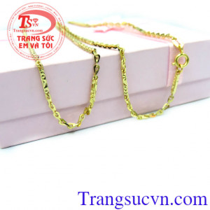 Dây chuyền vàng 14k thời trang