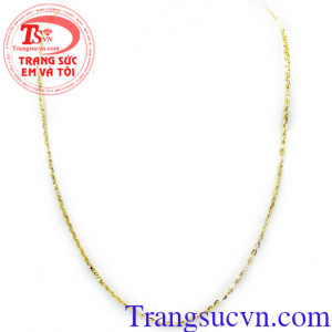 Dây chuyền vàng 14k thời trang