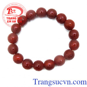 Chuỗi mã não hoa văn chữ đẹp