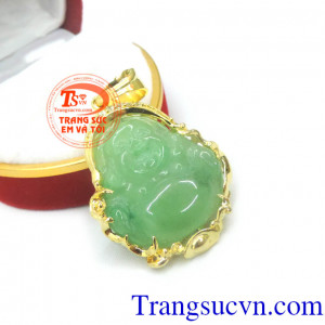 Mặt Di Lặc bọc vàng tinh tế giao hàng trên toàn quốc.