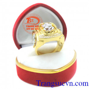 Nhẫn nam khắc rồng độc đáo, nhẫn nam vàng thiết kế chạm khắc nổi hình rồng vàng trắng, đính đá sang trọng, nhẫn nam đẹp, giá chuẩn, giao hàng toàn quốc, thương hiệu trang sức lâu năm uy tín.
