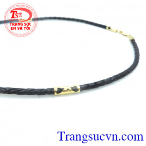 Dây da bọc vàng 10k chuẩn