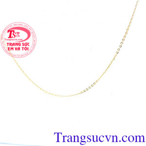 Dây vàng nữ 14k mắt xích